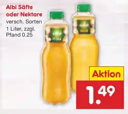 Netto Marken-Discount Albi Säfte oder Nektare Angebot