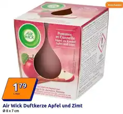 Action Air Wick Duftkerze Apfel und Zimt Angebot