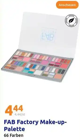 Action FAB Factory Make-up-Palette Angebot