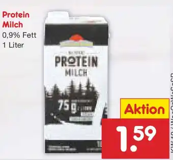 Netto Marken-Discount Protein Milch Angebot