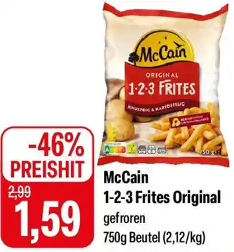 Feneberg McCain 1-2-3 Frites Original Angebot