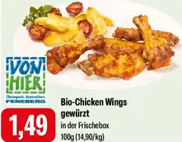 Feneberg VON HIER Bio-Chicken Wings gewürzt Angebot