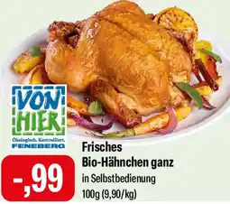 Feneberg VON HIER Frisches Bio-Hähnchen ganz Angebot