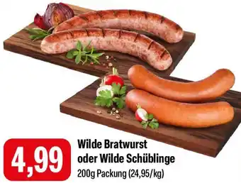 Feneberg Wilde Bratwurst oder Wilde Schüblinge Angebot