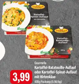 Feneberg Gourmella Kartoffel-Ratatouille-Auflauf oder Kartoffel-Spinat-Auflauf mit Hirtenkäse Angebot