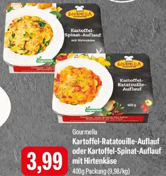 Feneberg Gourmella Kartoffel-Ratatouille-Auflauf oder Kartoffel-Spinat-Auflauf mit Hirtenkäse Angebot