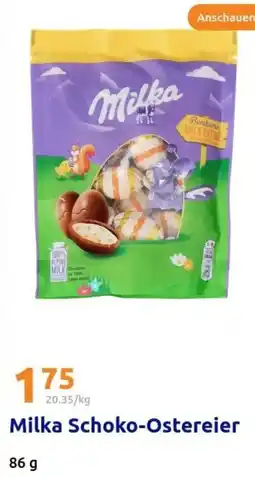 Action Milka Schoko-Ostereier Angebot