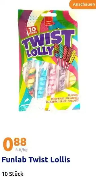 Action Funlab Twist Lollis Angebot