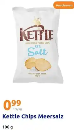 Action Kettle Chips Meersalz Angebot