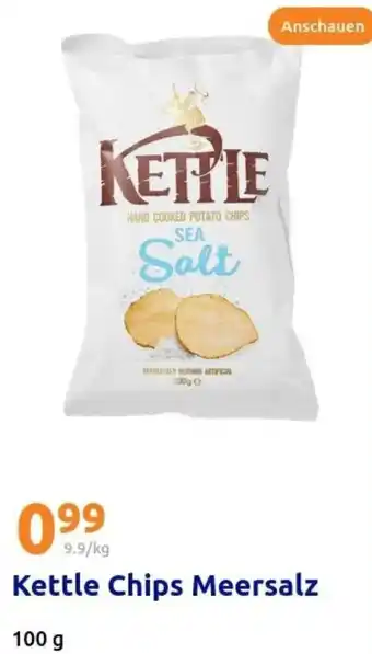 Action Kettle Chips Meersalz Angebot