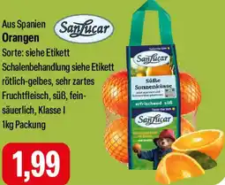 Feneberg SanLucar Orangen Angebot