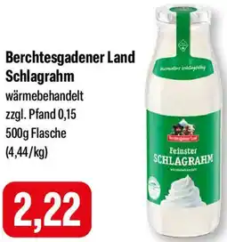 Feneberg Berchtesgadener Land Schlagrahm Angebot