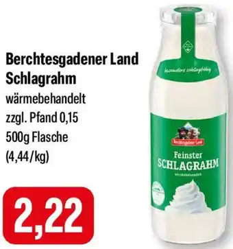 Feneberg Berchtesgadener Land Schlagrahm Angebot