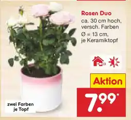 Netto Marken-Discount Rosen Duo Angebot