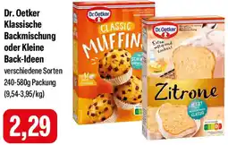 Feneberg Dr. Oetker Klassische Backmischung oder Kleine Back-Ideen Angebot