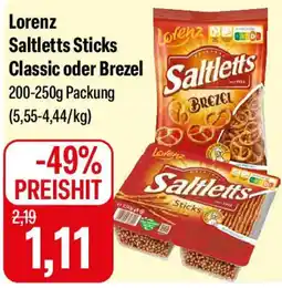 Feneberg Lorenz Saltletts Sticks Classic oder Brezel Angebot