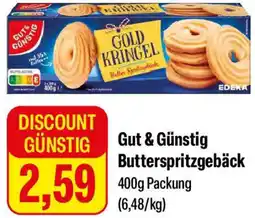 Feneberg Gut & Günstig Butterspritzgebäck Angebot