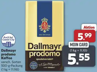 Combi Dallmayr prodomo Kaffee Angebot