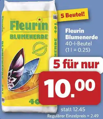 Combi Fleurin Blumenerde Angebot