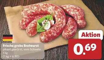 Combi Frische grobe Bratwurst Angebot