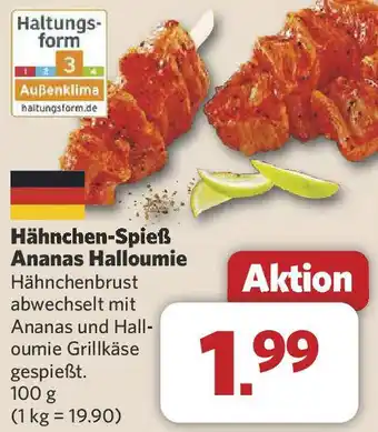 Combi Hähnchen-Spieß Ananas Halloumie Angebot