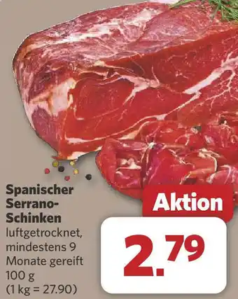 Combi Spanischer Serrano Schinken Angebot