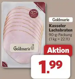 Combi Goldmarie Kasseler Lachsbraten Angebot