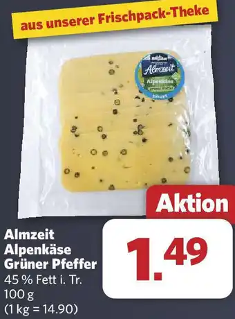 Combi Almzeit Alpenkäse Grüner Pfeffer Angebot