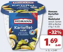 Combi Homann Kartoffel- oder Nudelsalat Angebot