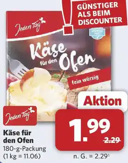 Combi Jeden Tag Käse für den Ofen Angebot