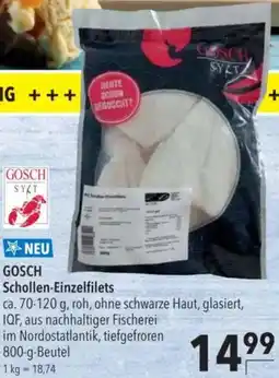 CITTI Markt GOSCH Schollen-Einzelfilets Angebot