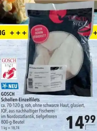 CITTI Markt GOSCH Schollen-Einzelfilets Angebot