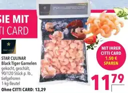 CITTI Markt STAR CULINAR Black Tiger Garnelen Angebot