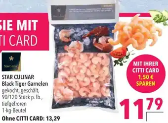 CITTI Markt STAR CULINAR Black Tiger Garnelen Angebot