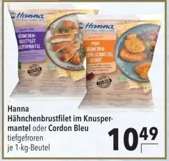 CITTI Markt Hanna Hähnchenbrustfilet im Knuspermantel oder Cordon Bleu Angebot