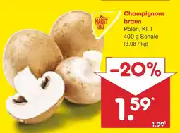 Netto Marken-Discount Champignons braun Angebot