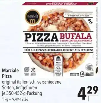 CITTI Markt Marziale Pizza Angebot