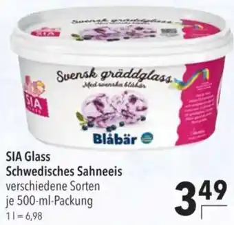 CITTI Markt SIA Glass Schwedisches Sahneeis Angebot