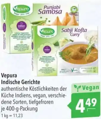 CITTI Markt Vepura Indische Gerichte Angebot