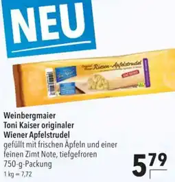 CITTI Markt Weinbergmaier Toni Kaiser originaler Wiener Apfelstrudel Angebot