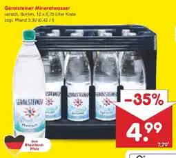 Netto Marken-Discount Gerolsteiner Mineralwasser Angebot