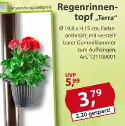 Sonderpreis Baumarkt Regenrinnentopf,,Terra" Angebot