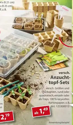 Sonderpreis Baumarkt versch. Anzuchttopf-Sets Angebot