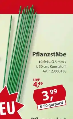 Sonderpreis Baumarkt Pflanzstäbe Angebot