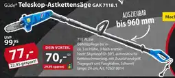 Sonderpreis Baumarkt Güde Teleskop-Astkettensäge GAK 7118.1 Angebot