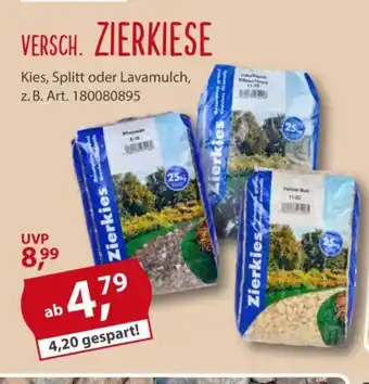 Sonderpreis Baumarkt VERSCH. ZIERKIESE Angebot