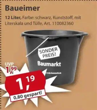 Sonderpreis Baumarkt Baueimer Angebot