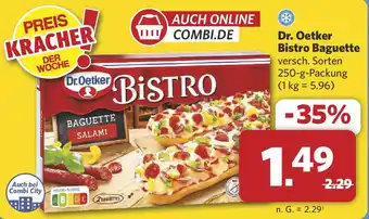 Combi Dr. Oetker Bistro Baguette Angebot