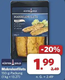 Combi KÜSTEN GOLD Makrelenfilets Angebot