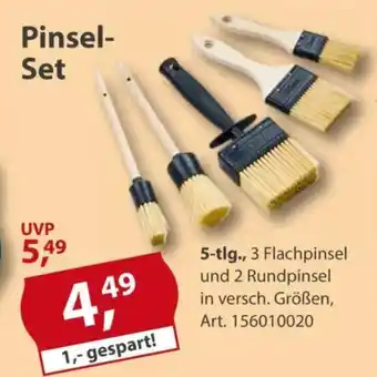 Sonderpreis Baumarkt Pinsel- Set Angebot